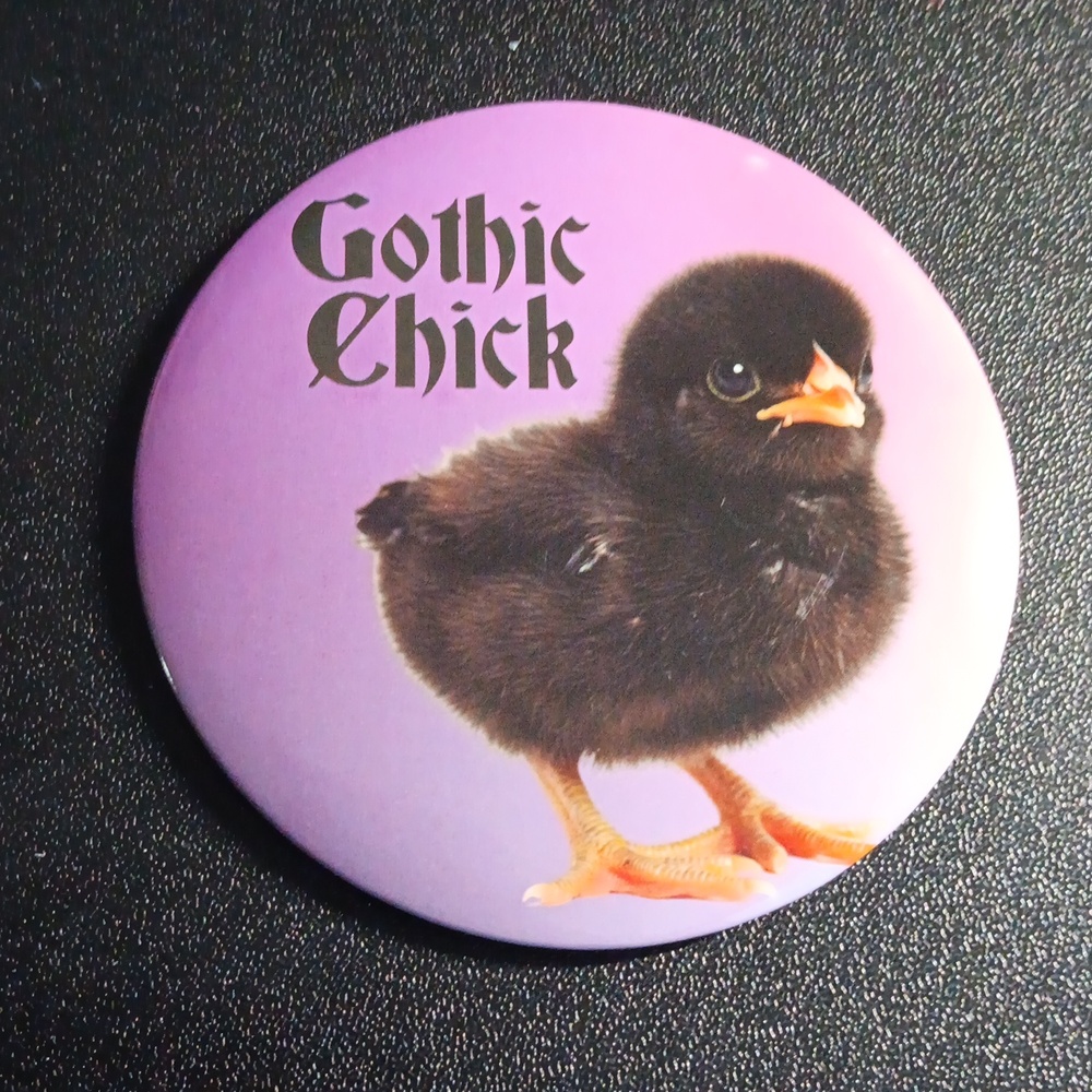 Gothic Chick Pin (NEW)